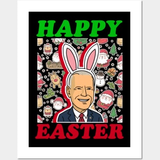 Joe Biden happy easter Posters and Art